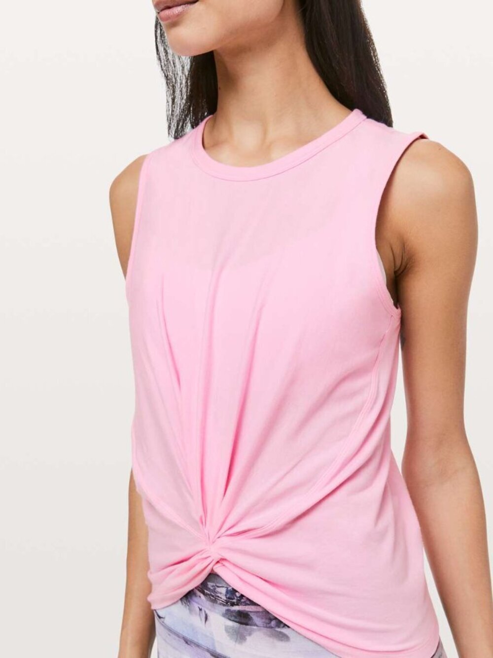 Lululemon Crescent Tank Miami Pink Light Size 4
